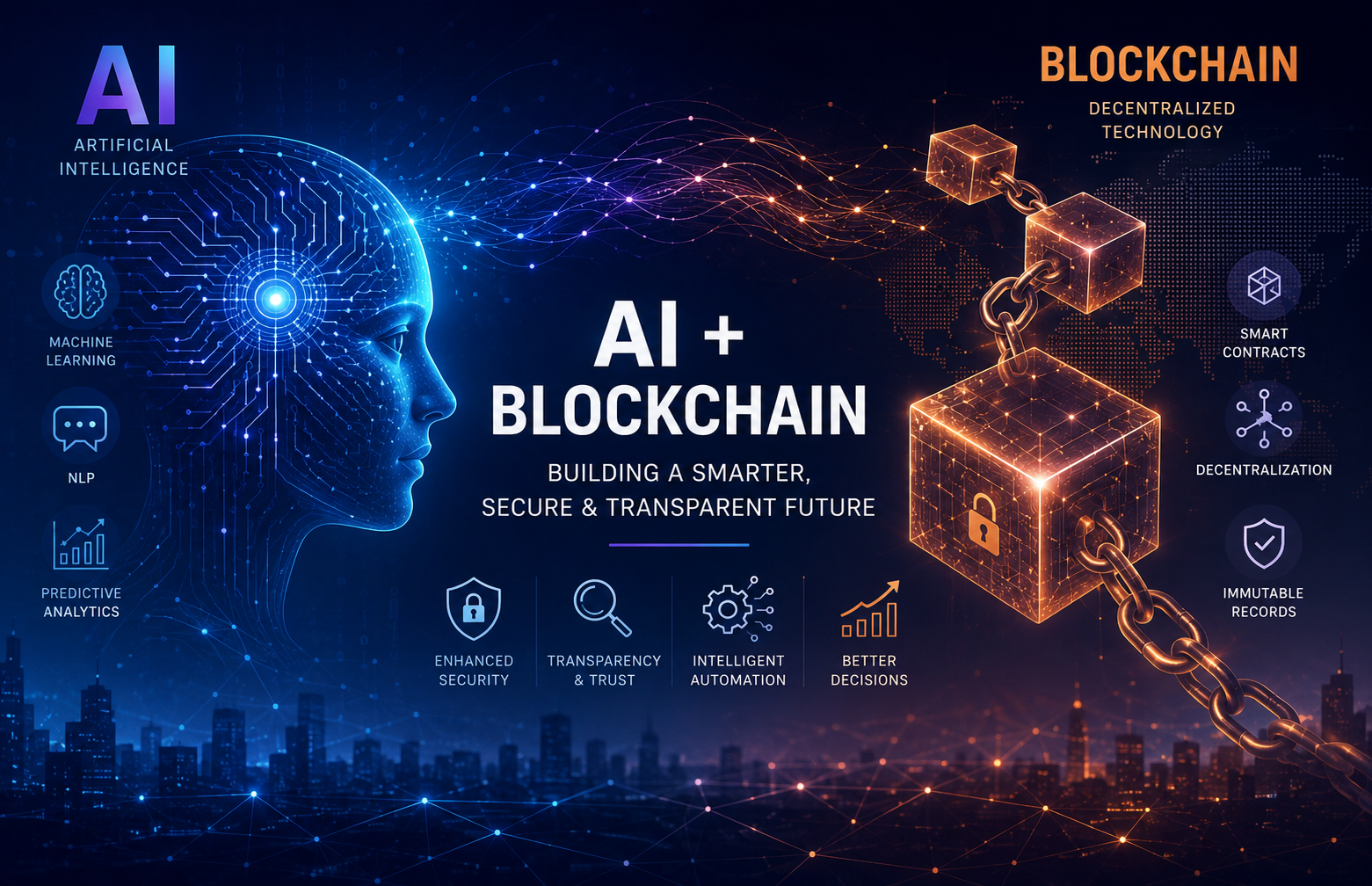AI and Blockchain: The Technologies Reshaping Business in 2026 and Beyond